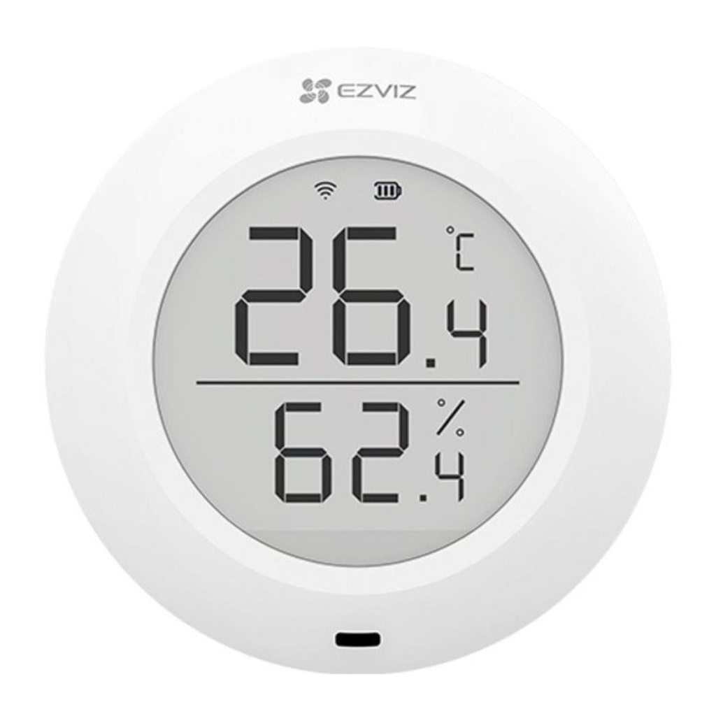 [CS-T51C-A0-BG] Ezviz - Sensor de Temperatura y Humedad Inalambrico con Bateria [Requiere Puerta de Enlace A3]
