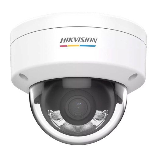 [010702] [DS-2CD1147G0-L(2.8mm)] Hikvision - Cámara HD Domo ColorVU IP 2K [4MP] Lente 2.8mm [Metal/Plástico]