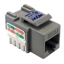 [AW121NXT21] Nexxt - Conector Jack Coupler RJ-45 Tipo 110 Categoria 6E Gris [Unidad]