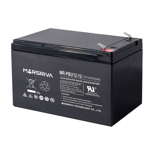 [070783] [MR-PBU12-12] Marsriva - Bateria Sellada 12V 12Ah