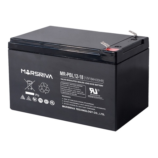 [070785] [MR-PBU12-18] Marsriva - Bateria Sellada 12V 18Ah    