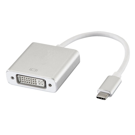 [060999] [ADA091] Adaptador USB-C a DVI-H