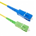 [ATB-PCAV1MT] Beconnect - Patch Cord Fibra Optica UPC/APC [Azul a Verde][1 Metro]
