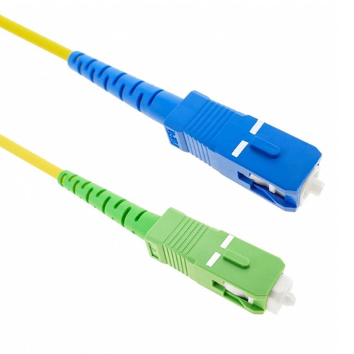 [021219] [ATB-PCAV1MT] Beconnect - Patch Cord Fibra Optica UPC/APC [Azul a Verde][1 Metro]