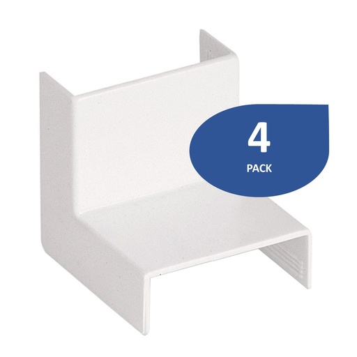 [070803] [ATY-AI4016] Beconnect - Angulo Interno para Canaleta 40x16 [Pack 4 unidades]