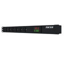 [FDP-1411M1U] Forza - Regleta Inteligente PDU para Rack Medible 1800W, 14 tomas, 1U, 110V