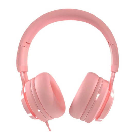 [061022] [XTH-355] Xtech - Audifonos Alambricos Para Niños Con Micrófono Rosado