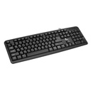 [XTK-092S] Xtech - Teclado Alambrico Estándar Español  Multimedia Negro