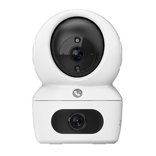 [010745] [CS-H7c-R100-8G44WF] Ezviz - Cámara Ip Wi-Fi [2K+] de Doble Lente con Rotación Horizontal y Vertical Interior [Serie H] Tipo-C
