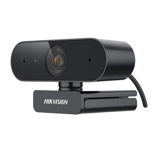 [061037] [DS-U02P] Hikvision - Cámara Web Alta Definición (1080p) con Autoenfoque Giro 360° Gran Angular Micrófono Integrado Conector USB