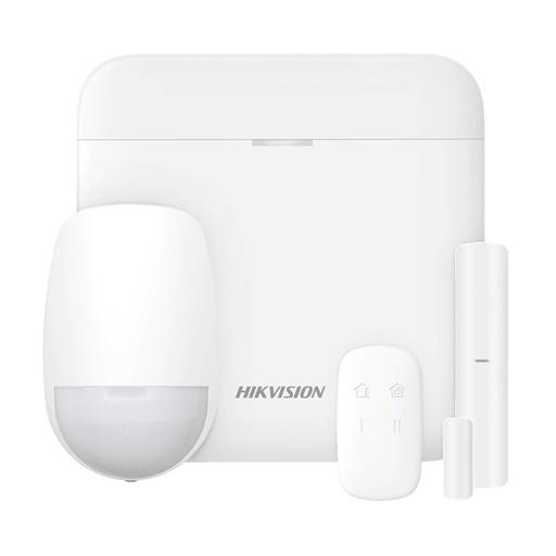 [040107] [DS-PWA48-Kit-WB(LA)] Hikvision - KIT de Panel de Alarma Inalámbrico 48 Zonas AXPRO 4G