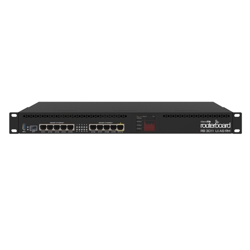 [021254] [RB3011UiAS-RM] Mikrotik - RouterBOARD 3011UiAS-RM