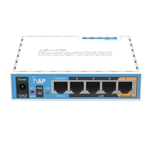 [021268] [RB951Ui-2nD] Mikrotik - hAP with enclosure 