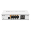 [CRS112-8P-4S-IN] Mikrotik - Cloud Core Switch 112-8P-4S-IN with POE-out and with RouterOS L5