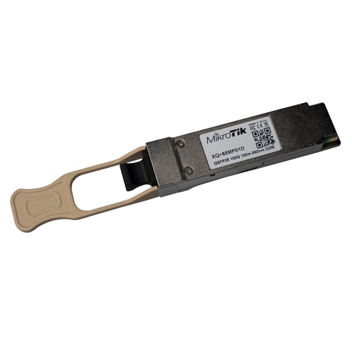 [021305] [XQ+85MP01D] Mikrotik - QSFP28 module 40/100G MM 100m 850nm MTP/MPO