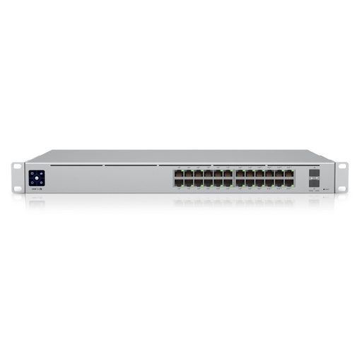 [021342] [USW-Pro-24] Ubiquiti - Switch Capa 3 de 24 Puertos Gigabit y 2 Puertos SFP+