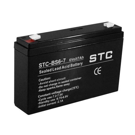[070809] [STC-BS6-7] STC- Bateria Sellada 6V 7Ah