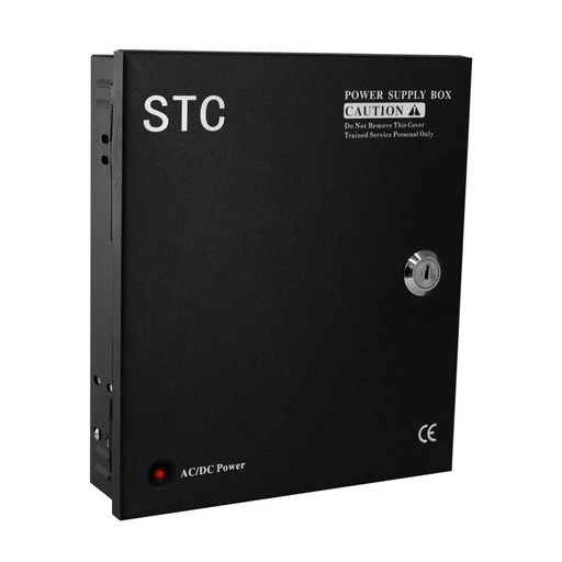 [080120] [STC-FC30A18CHC] STC - Fuente Centralizada 18 Canales 12V 30Amp [Certificada]