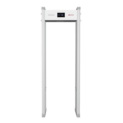 [090224] [ISD-SMG1118L] Hikvision - Arco Detector de Metales de 18 Zonas con Pantalla LCD de 7" Conteo de personas y Alarmas