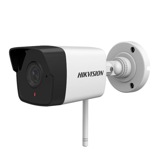 [010778] [DS-2CV1021G0-IDW1] Hikvision - Cámara Bullet IP 1080P [2MP] Intemperie IP66 con Micrófono Lente 2.8mm