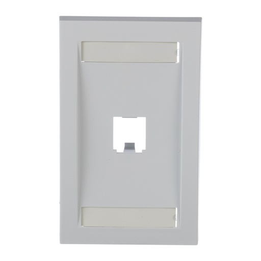 [021360] [CFPE1WHY] Panduit - FacePlate Mini-Com  1 Toma Blanco [Unidad]
