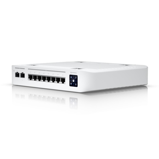 [021366] [USW-Enterprise-8-PoE] Ubiquiti - Switch Enterprise 8 PoE Conmutador PoE Multi-Gigabit de capa 3 gestionado de 8 Puertos