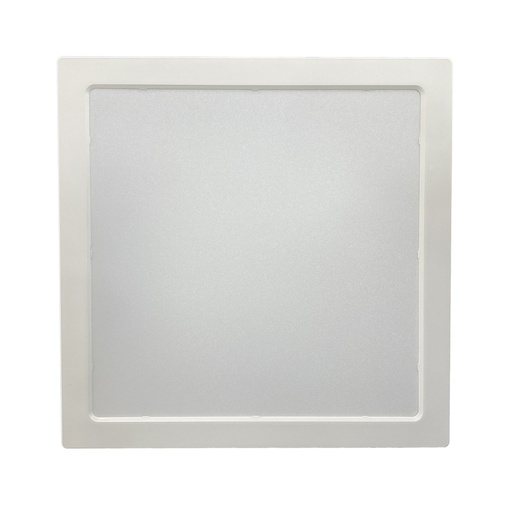 [050766] [1034SCCL -6.5K] Lucerna - Lampara Panel Driver/Integrado LED Compact Lumen 34W 10" 6500K Luz Fria Cuadrada Superficial