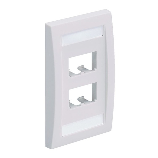 [021376] [CFPE4WHY] Panduit - FacePlate Mini-Com  4 Toma Blanco [Unidad]
