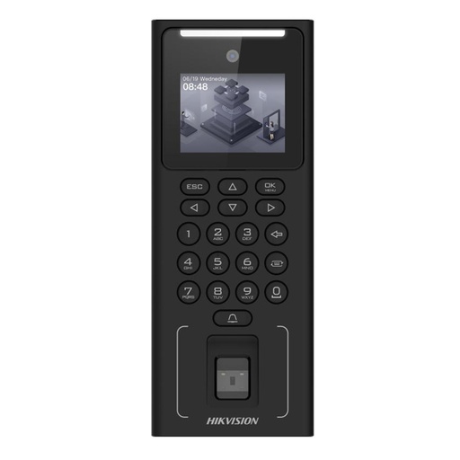[090238] [DS-K1T321MFWX-B] Hikvision - Terminal de Acceso Facial Serie Value