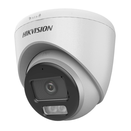 [010805] [DS-2CE72KF0T-LFS(2.8mm)] Hikvision - Cámara HD Domo ColorVU Dual Ligth 3K [5MP] Lente 2.8mm [Metal/Plástico]