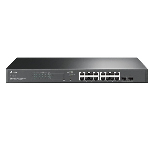 [021428] [TL-SG2218P] TP-Link - Switch Inteligente Gigabit JetStream de 18 Puertos con PoE+ de 16 Puertos