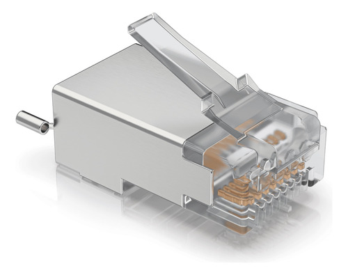 [021403] [UISP-Connector-SHD] Ubiquiti - Conector de protección contra sobretensiones RJ45  [100 Unidades]