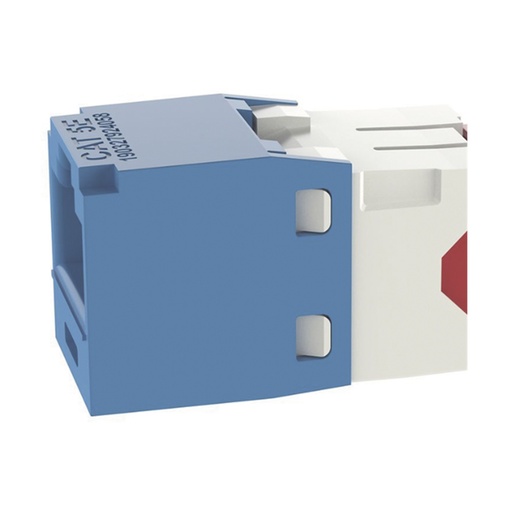 [021438] [CJ58E8TGBU] Panduit - Conector Jack Coupler RJ-45 Categoria 5E Azul Pan-Net [Unidad]