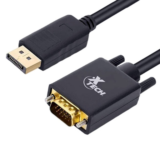 [061137] [XTC-377] Xtech - Cable Displayport Macho a Vga Macho