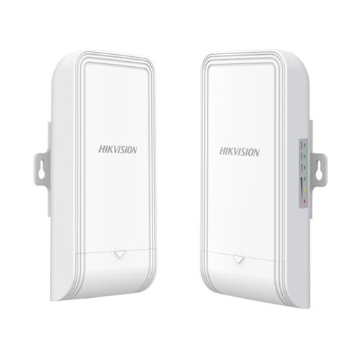 [021452] [DS-3WF02-5AC/D(O-STD)] Hikvision - Kit de Puente Inalámbrico 5Ghz 867Mbps 5KM