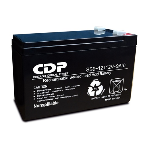 [061203] [SLB12-9] CDP - Bateria Plomo-Ácido Sellada 12V 9Ah
