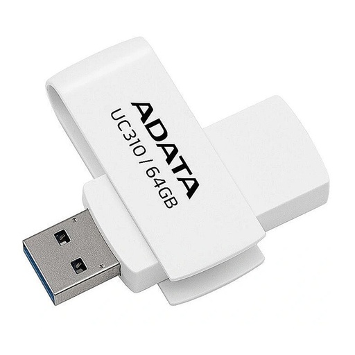 [061269] [UC310-64G-RWH] Adata - Memoria Pendrive USB DashDrive UC310 64GB USB 3.2 [Blanco]