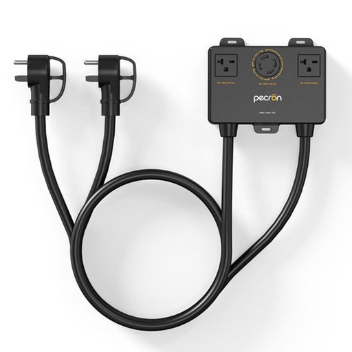 [061341] [240V-BOX] Pecron - Caja de Conexión Conector Paralelo 240V Compatible con E3600LFP