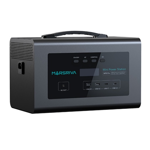 [070835] [MP6-PRO] Marsriva - Estacion de Poder Portatil 600W [655.3WH/25.6V/25600MAH]