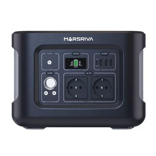 [070835] [MP6-PRO] Marsriva - Estacion de Poder Portatil 600W [655.3WH/25.6V/25600MAH]