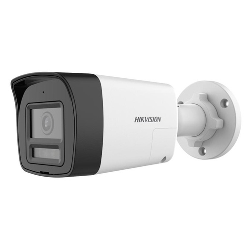 [010906] [DS-2CE16D0T-LPTS(2.8mm)(O-STD)] Hikvision - Cámara HD Bullet con Audio Bidireccional 1080P [2MP] Lente 2.8mm [Plástico]