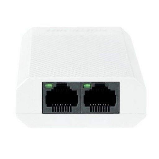 [021606] [DS-3E0103DP-E/R(O-STD)] Hikvision - Extensor PoE+ (30W Entrada) 100 Mbps con 2 Salidas PoE+ (30W Salida) Uso Interior Hasta 2 Cámaras IP