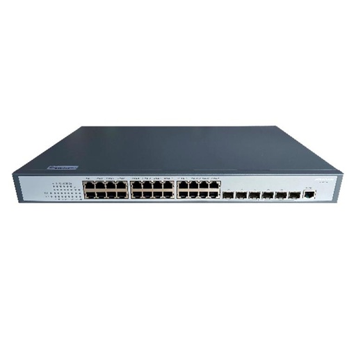 [021609] [DS-3E3730(O-STD)] Hikvision - Switch Core Gigabit Administrable Capa 3 24 Puertos 1000 Mbps 6 Puertos SFP+ 10 G de Uplink IGMP VLAN GRMP