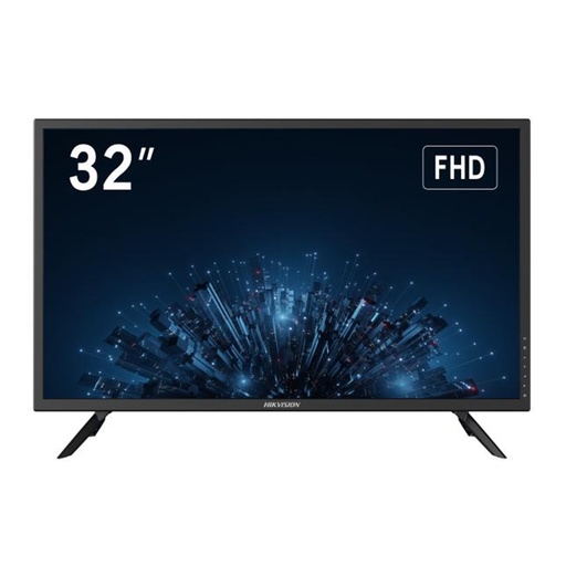 [061348] [DS-D5032F3-1V0S(American Standard)] Hikvision - Monitor LED 32" 2 Altavoces Potentes Entradas HDMI y VGA Uso 7-12 Montaje VESA (100 X 100) Calibración Inteligente de Imagen