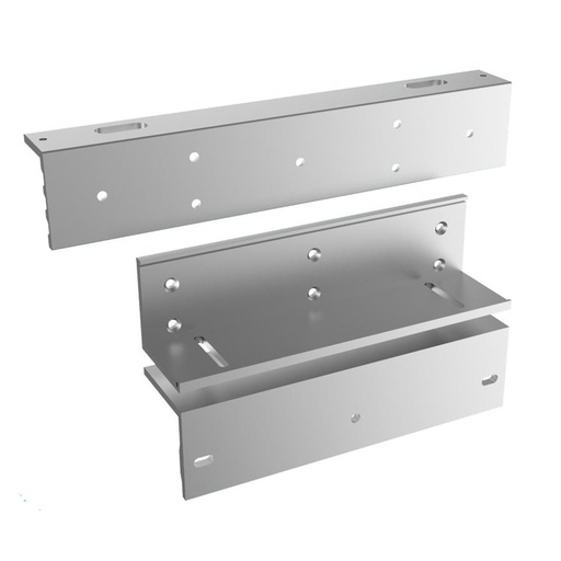 [090277] [DS-K4H255-LZ(O-STD)] Hikvision - Kit de montajes Z y L para Cerradura Magnética Compatible con DS-K4H255S Uso en Puerta de Madera y Metal