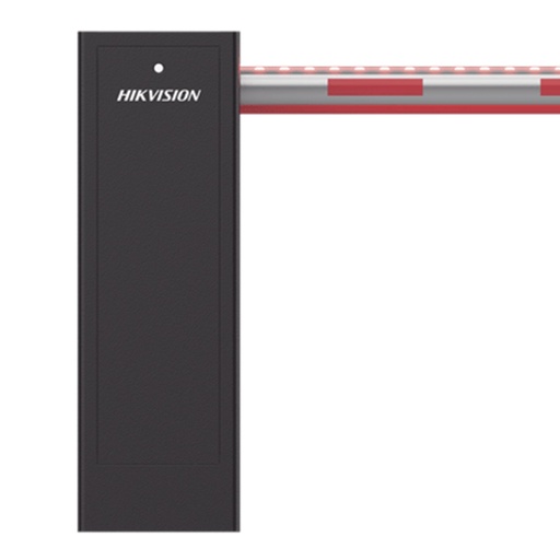[090281] [DS-TMG300-DR/A(3 light bar)(O-STD)] Hikvision - Barrera Vehicular DERECHA Brazo Iluminado Rojo/Verde de 4 mts Incluido 3 Seg para Apertura Cierre Automático con Tiempo Configurable 2,500,000 MCBF