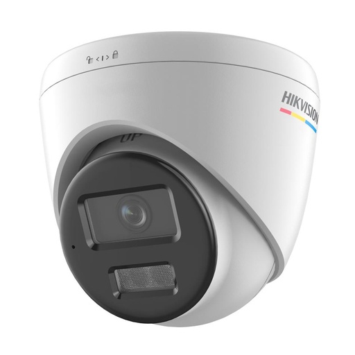 [010916] [DS-2CD1327G2H-LIU(2.8mm)] Hikvision - Cámara HD Domo ColorVU Dual Ligth con Audio IP 1080P [2MP] Lente 2.8mm [Metal/Plástico]