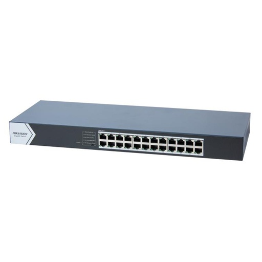 [021612] [DS-3E0524-E(C)] Hikvision - Switch de Escritorio de 24 Puertos a 10/100/1000 Mbps