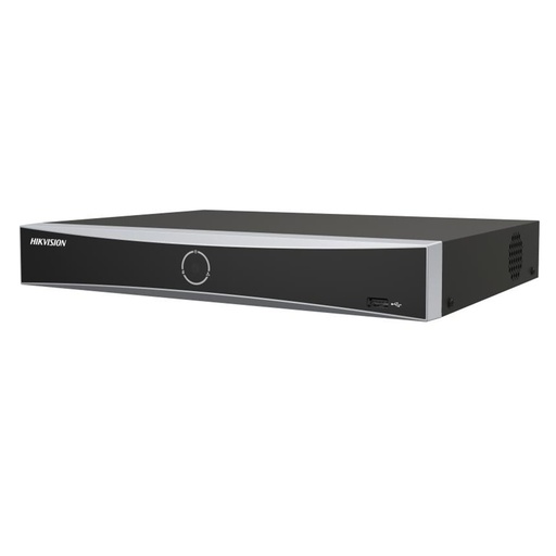 [010922] [DS-7604NXI-K1/4P(D)] Hikvision - NVR 4K [8MP] 4 Canales IP 4 Puertos POE Salida de vídeo 4K AcuSense