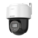 [DS-2DE2C400MWG-E] Hikvision - Cámara [FlexVu] Domo PT IP [4Mp] Lente 4mm Dual Light (30 mts IR + 30 mts Luz Blanca) Autoseguimiento en Humanos PoE IP66 Micrófono y Bocina Integrado (Audio de Dos Vías) Micro SD Incluye Montaje de Pared o Techo